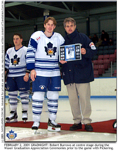 Robert Burrows at Graduation Appreciation Night