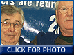 Waxer President Don Bremner with past president Lew Hollett