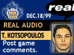 Dec. 18/99: Tom Kotsopoulos postgame