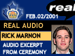 Feb. 2/01: Grad Night - Tribute to Rick Marnon