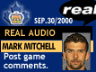 Sep. 30/2000: Mark Mitchell postgame