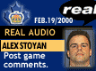 Feb. 19/2000: Alex Stoyan postgame