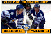 Jesse Boucher might have been the best Waxer on the ice and Mark Mitchell's end-to-end rush came within a whisker of turning the eventual outcome upside down.