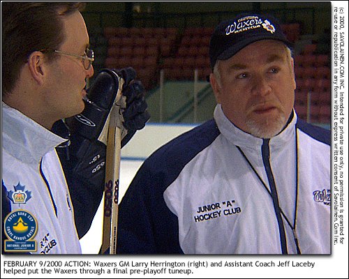 GM/Asst. Coach Larry Herrington with Asst. Coach Jeff Laceby