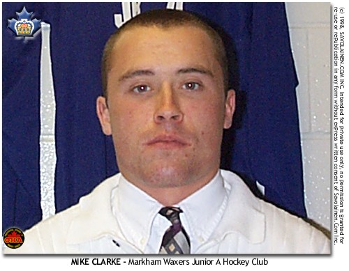 Mike Clarke, Markham Waxers