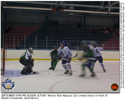 Rob Mazzuca creates havoc around the net.