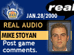 Jan. 28/2000: Mike Stoyan postgame