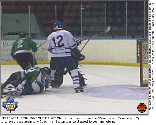 Kevin Tompkins' return to the Waxers has been most welcome.