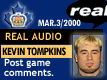 Mar 3/2000: Playoffs 2000: Kevin Tompkins postgame